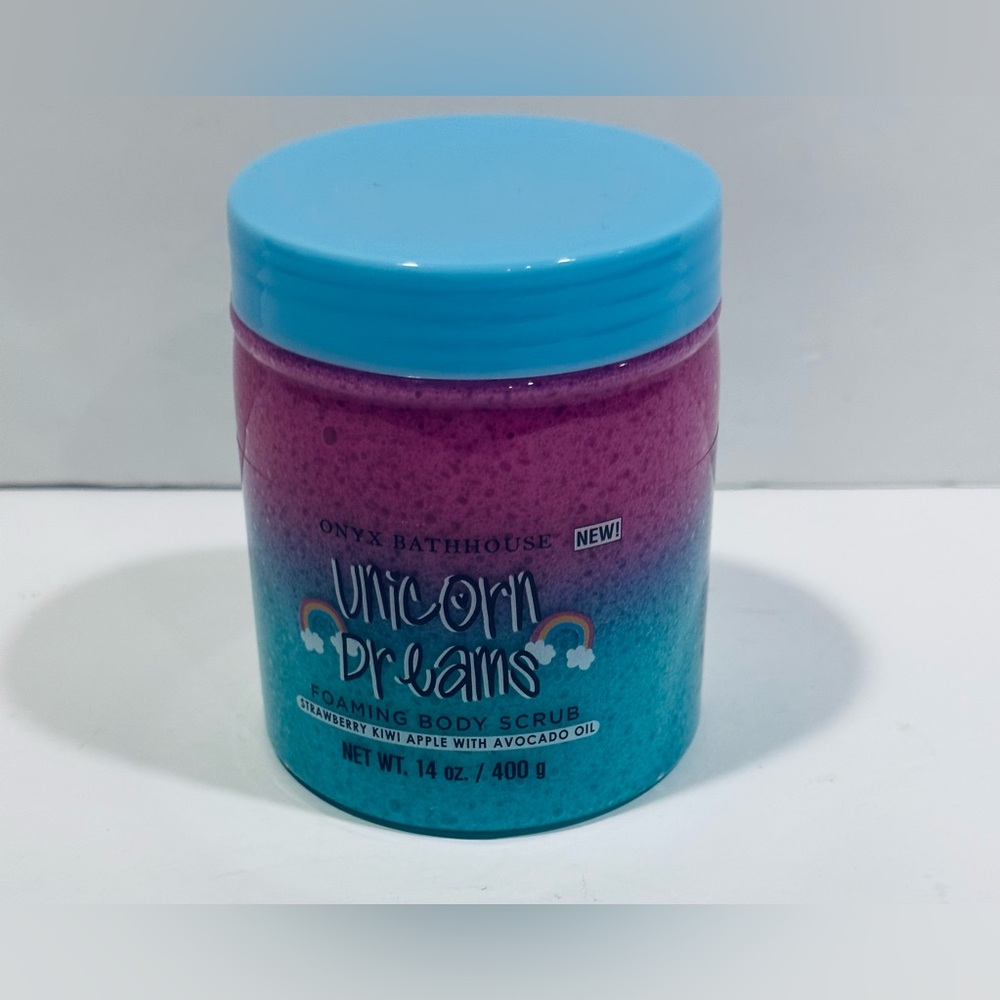 Onyx Bathhouse Unicorn Dreams Foaming Body Scrub - 14oz.